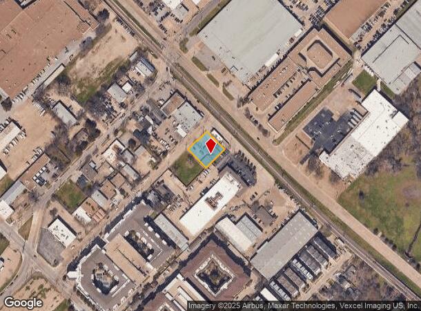 2714 Bomar Ave, Dallas, TX Parcel Map