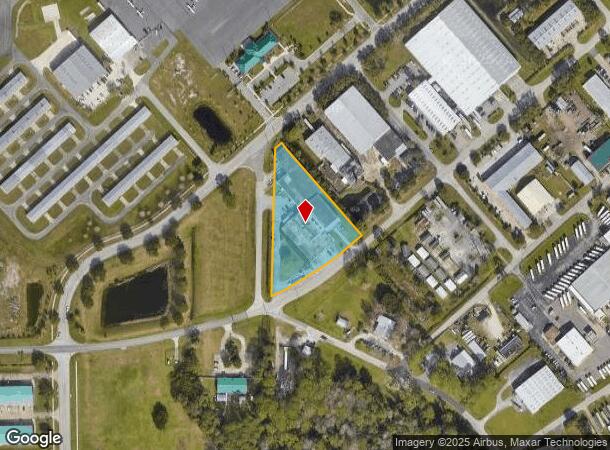 1701 Airport Terminal Dr, Deland, FL Parcel Map
