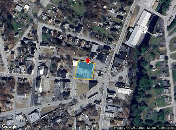  20 Prospect St, Moosup, CT Parcel Map