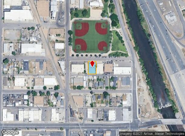 1254 W Cedar Ave, Denver, CO Parcel Map