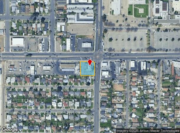  4190 E Cesar Chavez Blvd, Fresno, CA Parcel Map