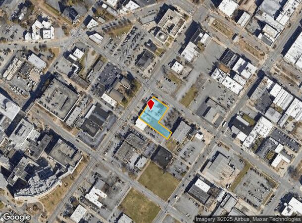  634 1St St, Macon, GA Parcel Map