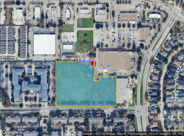 545 Buckingham Rd, Richardson, TX Parcel Map
