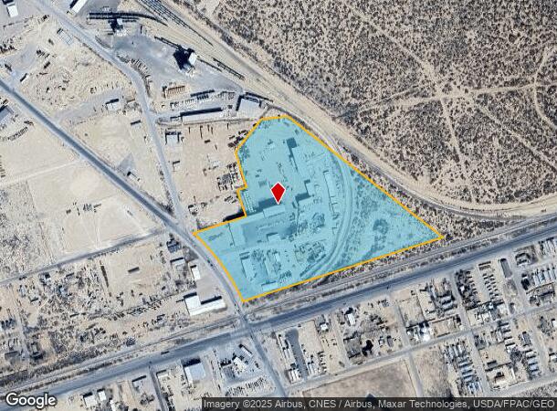 201 Industrail Rd, Monahans, TX Parcel Map