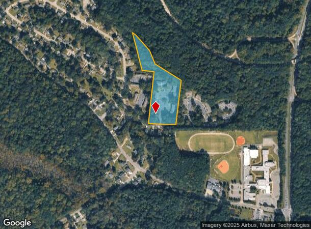 202 Barham Blvd, Yorktown, VA Parcel Map
