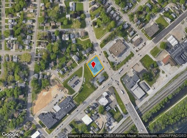  68 W State St, Akron, OH Parcel Map