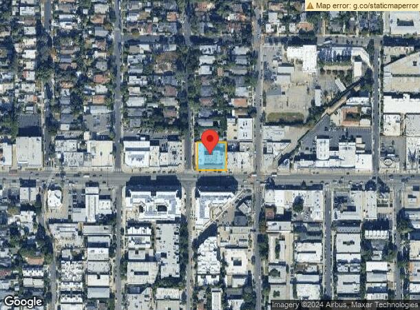  7517 W Sunset Blvd, Los Angeles, CA Parcel Map