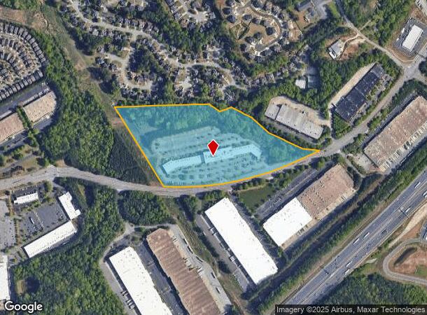  302 Satellite Blvd Ne, Suwanee, GA Parcel Map