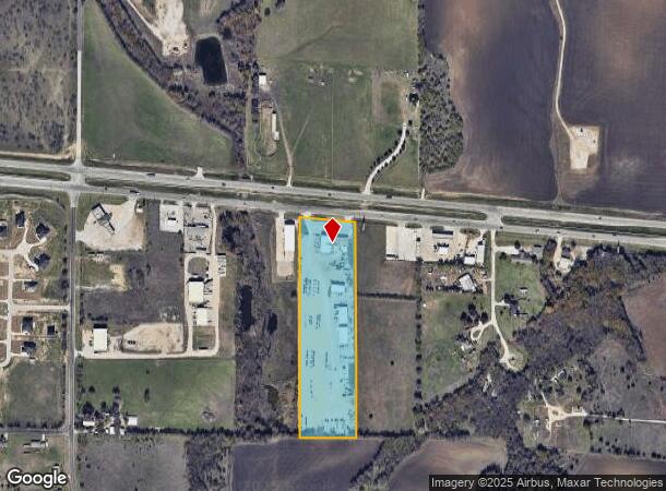  17709 W Us Highway 380 W, Ponder, TX Parcel Map