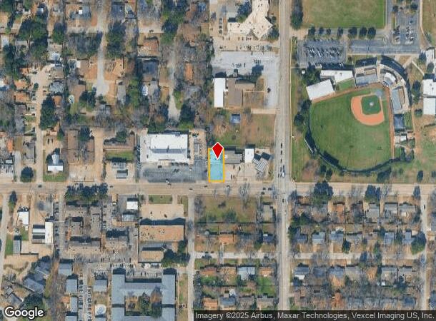 1621 W Park Row Dr, Arlington, TX Parcel Map