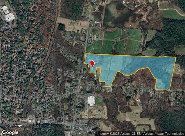 89 N East St, Amherst, MA Parcel Map
