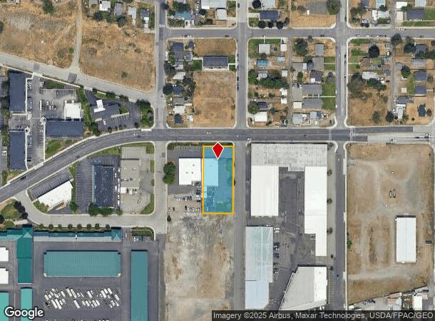  620 E North Foothills Dr, Spokane, WA Parcel Map