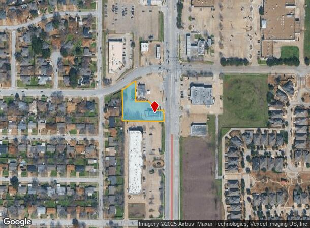 6867 Rufe Snow Dr, Fort Worth, TX Parcel Map