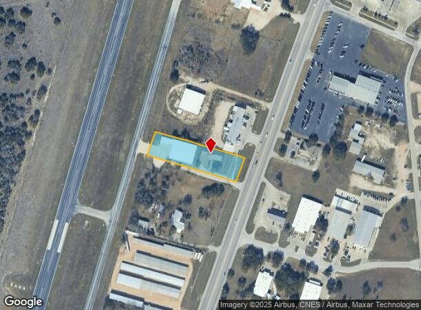 2802 S Water St, Burnet, TX Parcel Map