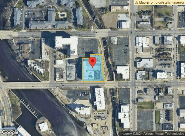  401 E Colfax Ave, South Bend, IN Parcel Map