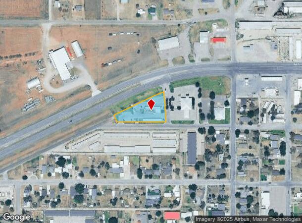  306 W 1St St, Idalou, TX Parcel Map