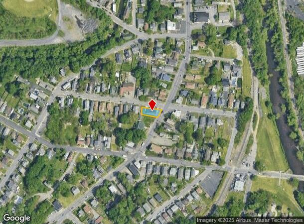  2521 N Main Ave, Scranton, PA Parcel Map