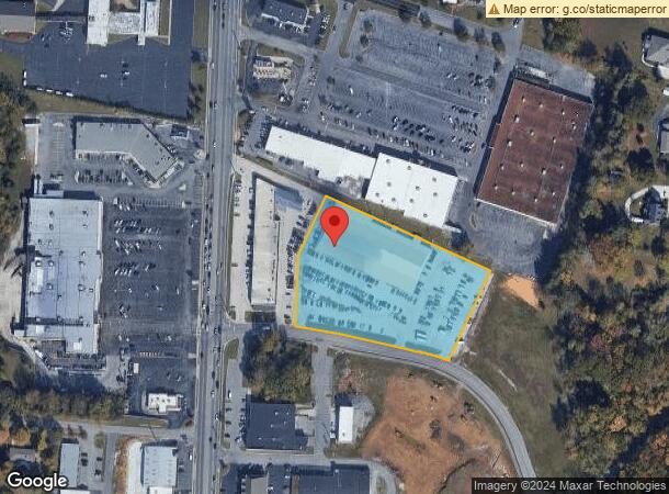  580 S Jefferson Ave, Cookeville, TN Parcel Map