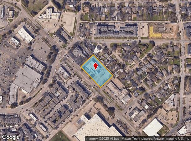  9528 Webb Chapel Rd, Dallas, TX Parcel Map