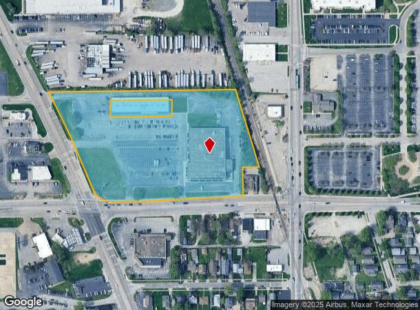  3919 Madison Ave, Indianapolis, IN Parcel Map