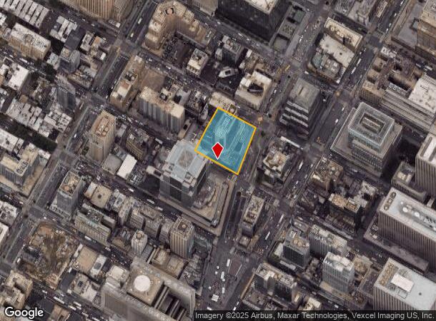  1601 Broadway, New York, NY Parcel Map