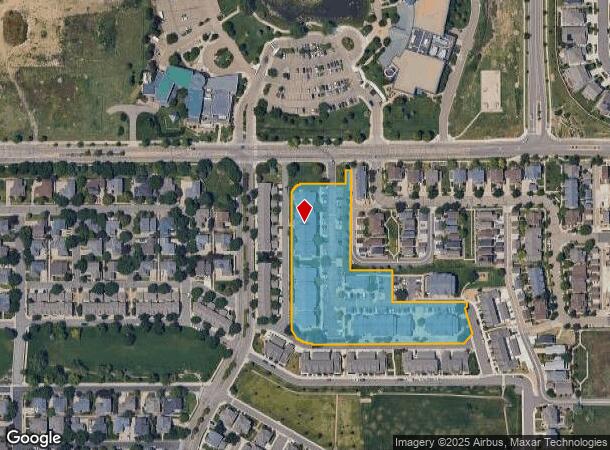 321 Quail Rd, Longmont, CO Parcel Map
