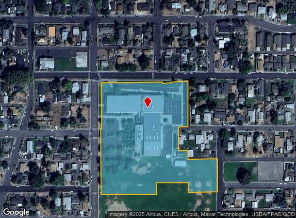  1100 E 12Th St, The Dalles, OR Parcel Map