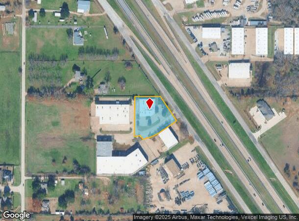 4031 Express St, Arlington, TX Parcel Map