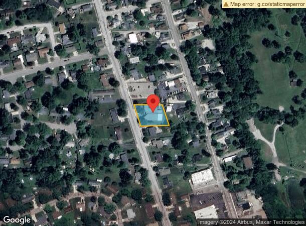  560 S Main St, West Milton, OH Parcel Map