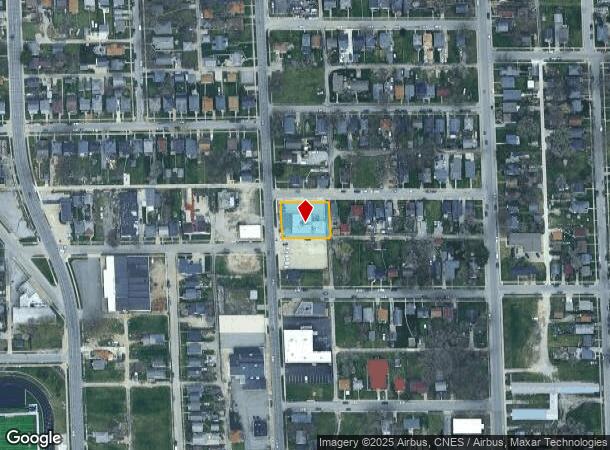  410 Eckart St, Fort Wayne, IN Parcel Map