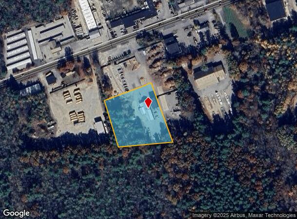  1486 Main St, Millis, MA Parcel Map