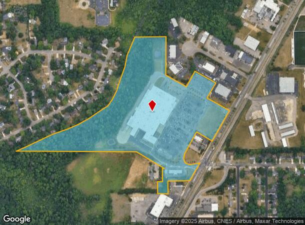 8350 Shaver Rd, Portage, MI Parcel Map