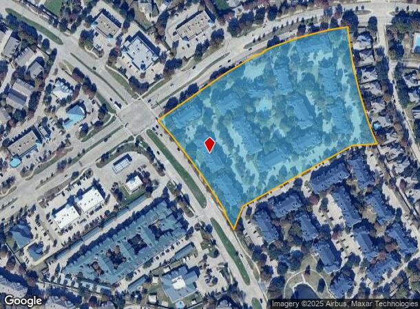  4250 E Renner Rd, Richardson, TX Parcel Map