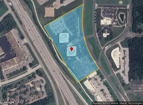 10100 N Ambassador Dr, Kansas City, MO Parcel Map