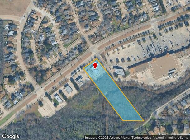 2240 Se Green Oaks Blvd, Arlington, TX Parcel Map