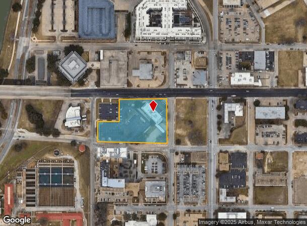 1617 W 7Th St, Fort Worth, TX Parcel Map