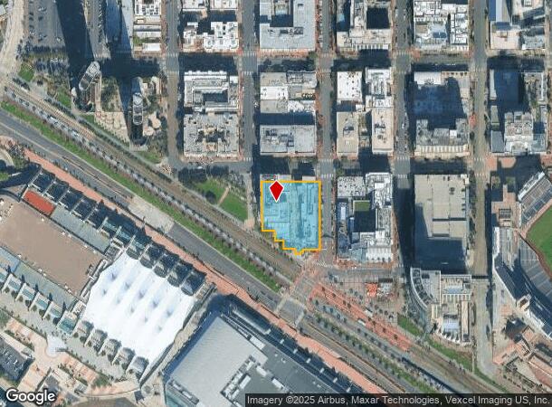 401 K St, San Diego, CA Parcel Map