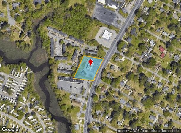  1256 George Washington Hwy N, Chesapeake, VA Parcel Map