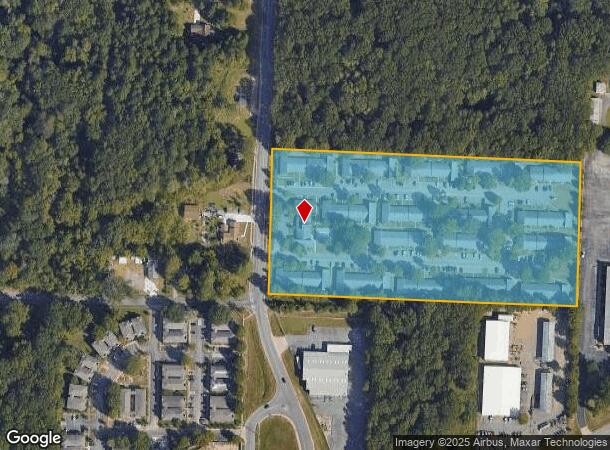  7601 N Chicot Rd, Little Rock, AR Parcel Map