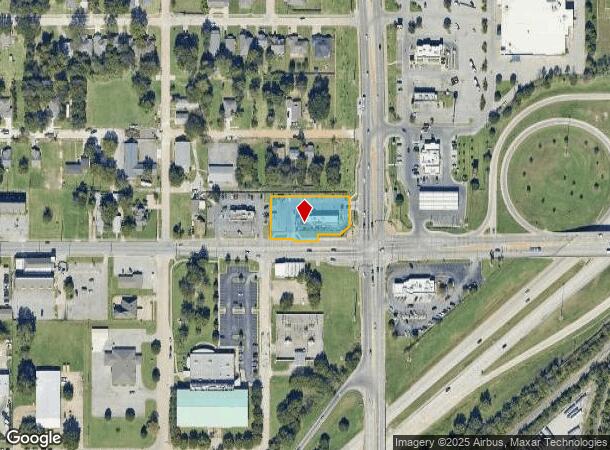 1209 E Pine St, Tulsa, OK Parcel Map