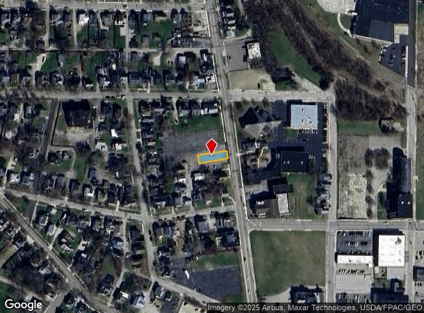  405 Cottage St, Ashland, OH Parcel Map