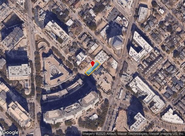 2504 Maple Ave, Dallas, TX Parcel Map