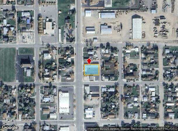  709 N Center Ave, Hardin, MT Parcel Map