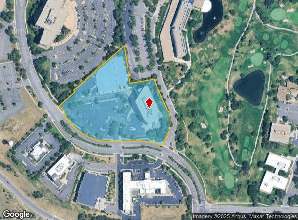 198 Inverness Dr W, Englewood, CO Parcel Map