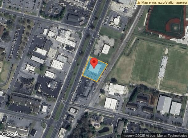  1405 S Salisbury Blvd, Salisbury, MD Parcel Map