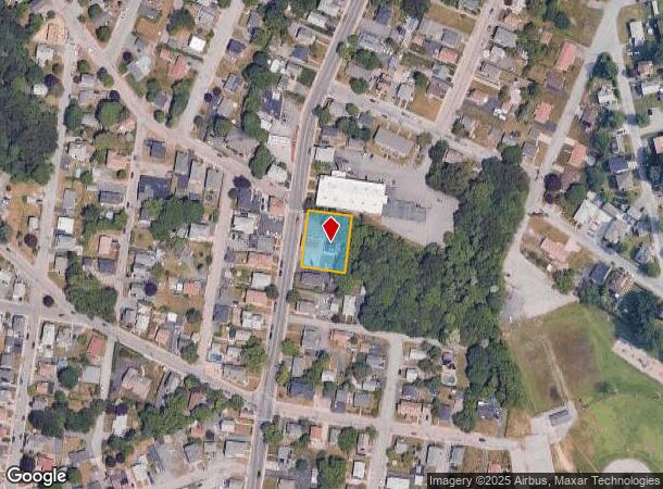 852 Park Ave, Woonsocket, RI Parcel Map