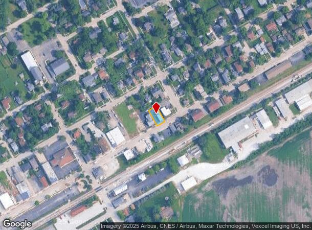  11006 Front St, Mokena, IL Parcel Map