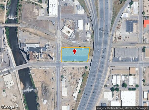 1330 Zuni St, Denver, CO Parcel Map