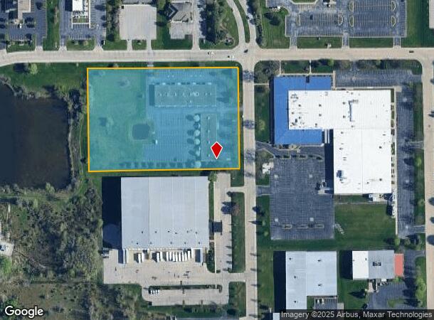  840 Challenger Dr, Green Bay, WI Parcel Map