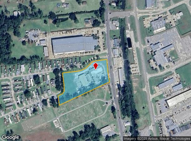 3644 W Main St, Gray, LA Parcel Map